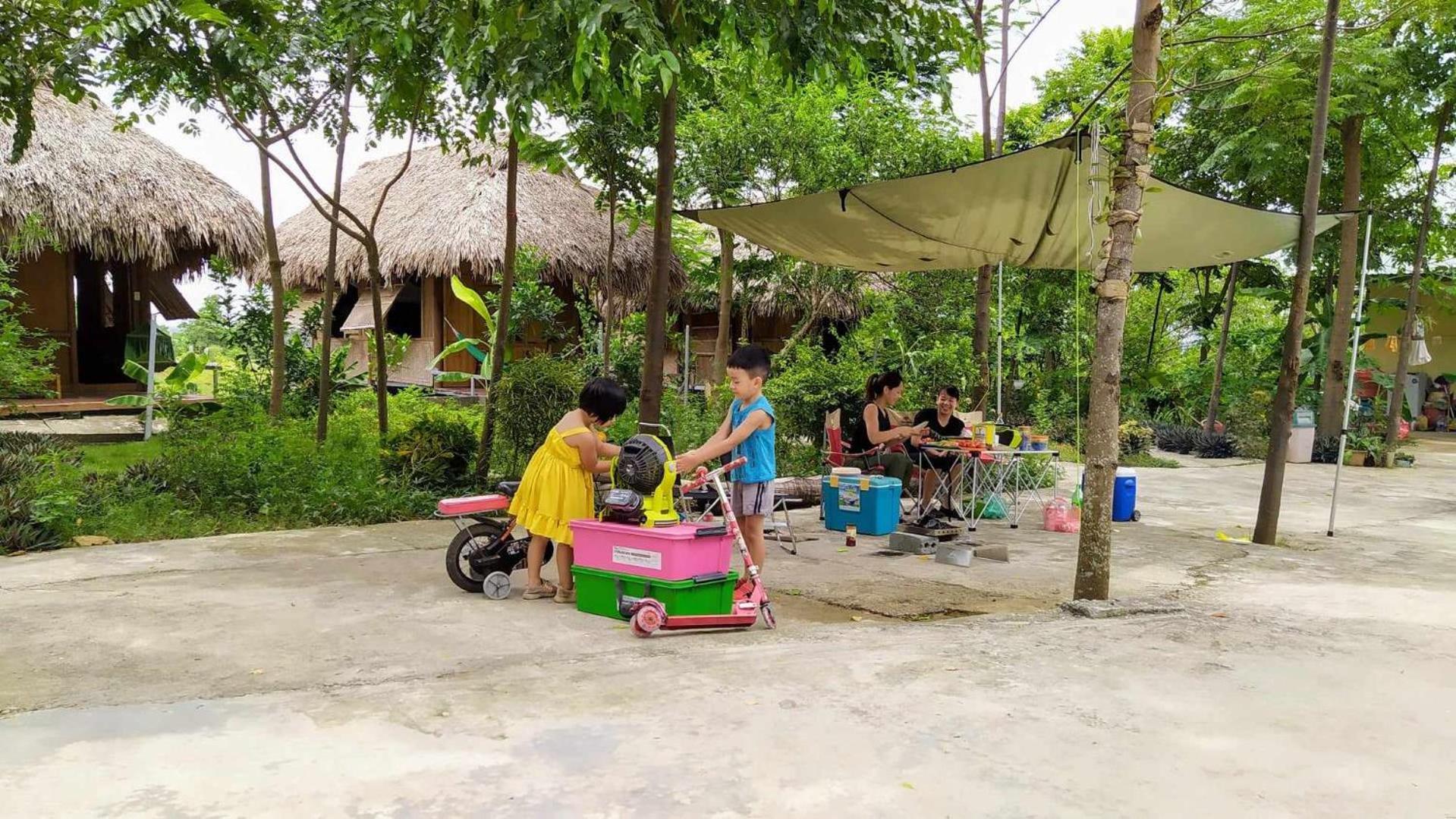 Cuc Phuong Bungalow Nho Quan Экстерьер фото